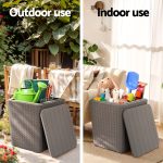 43L Small Stylish Outdoor Storage Box